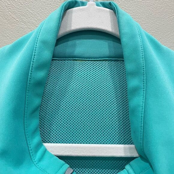 Athleta Women’s Turquoise Blue Softshell Jacket - Picture 6 of 14